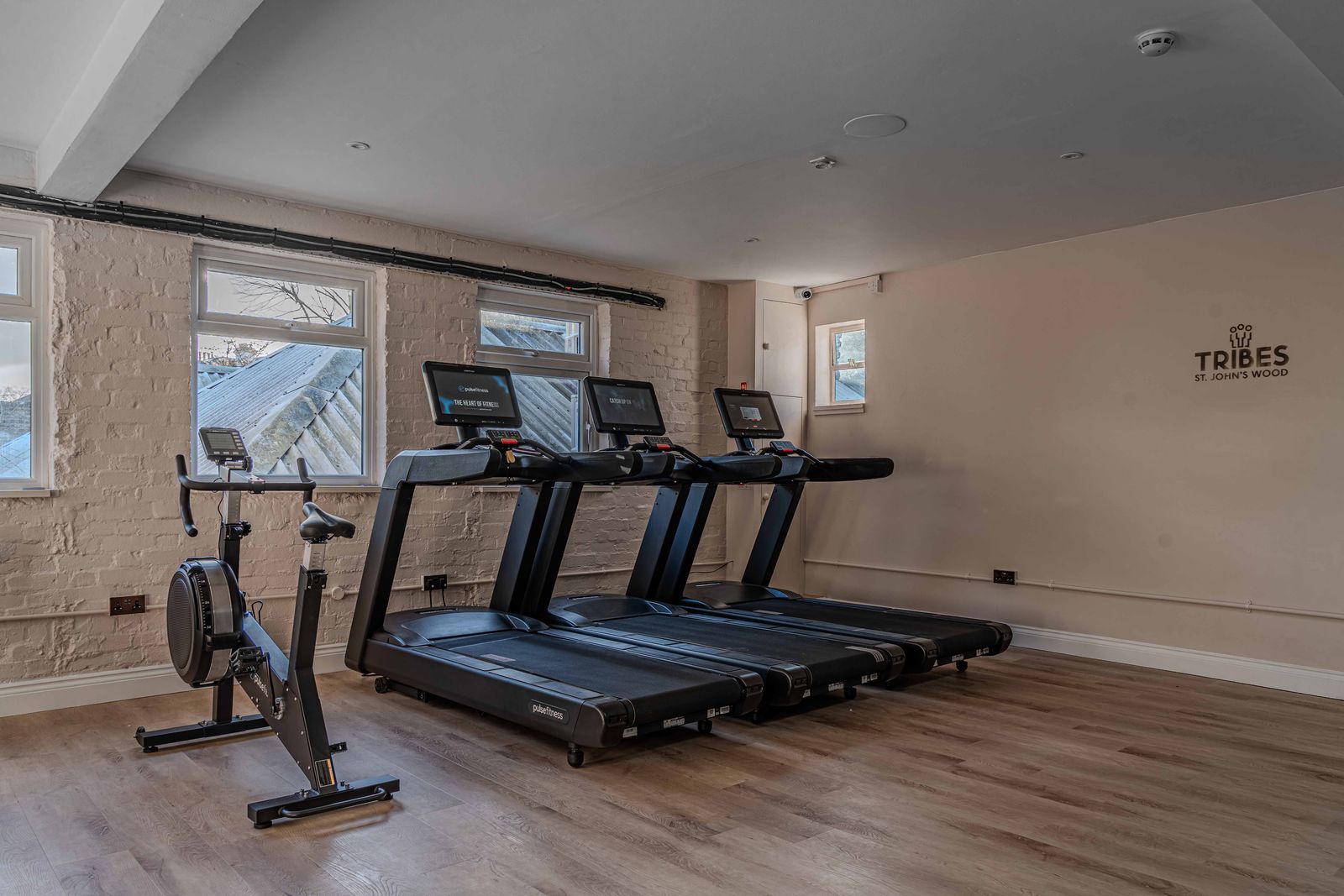 Open plan commercial space