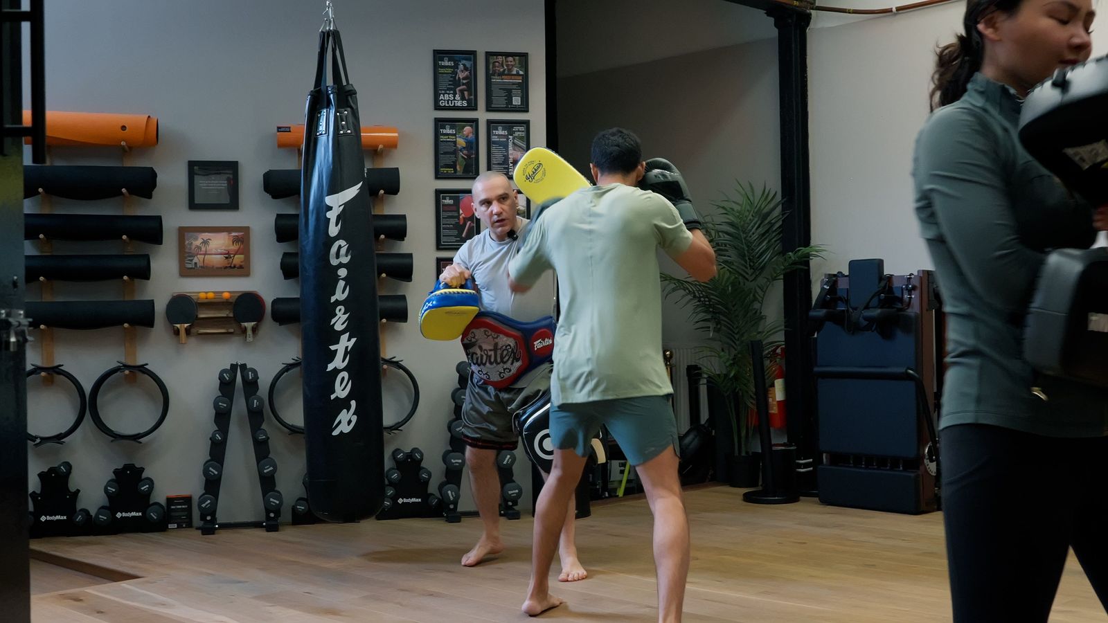 Personal training session