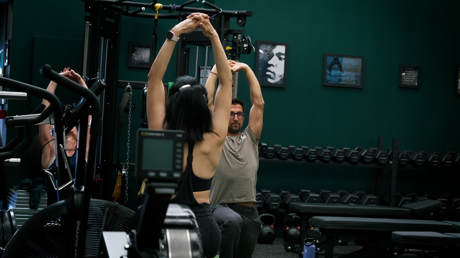 Gym equipment detail